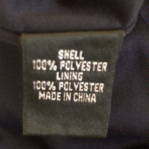 Adrianna Papell Collection Navy Blue Strapless Shutter Pleat Dress - Picture 8 of 14